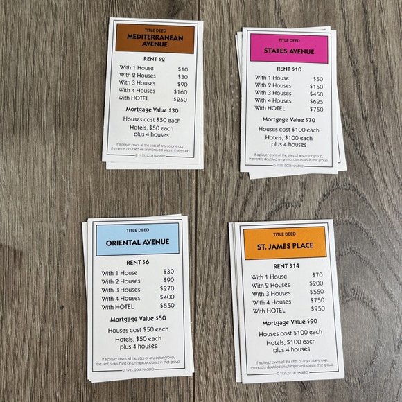 Monopoly Championship Edition Family Game With Trophy 2009 Hasbro - Picture 11 of 15